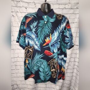 Ralph‎ Lauren Men's Tropical Hawaiian Polo Shirt Size XL
